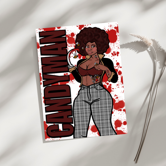 Candyman Wall Art Print- By Doobie Duo