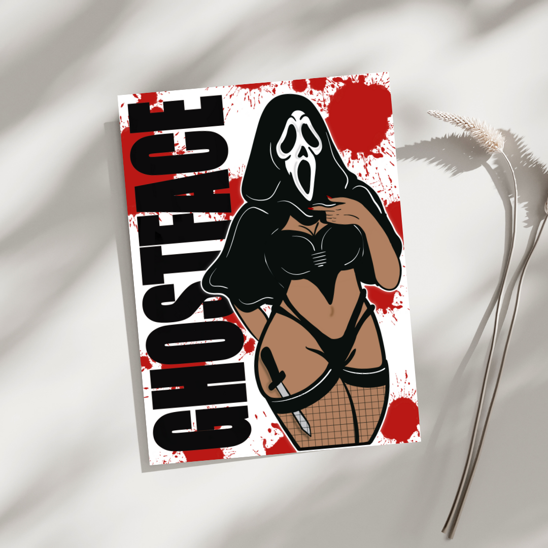 2.0_Ghostface Art Print By Doobie Duo