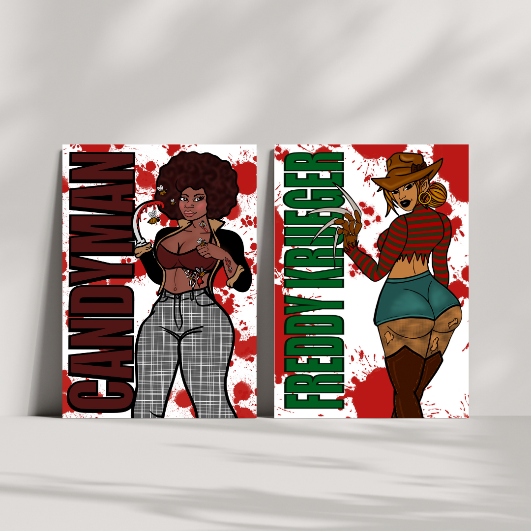 Candyman Wall Art Print- By Doobie Duo