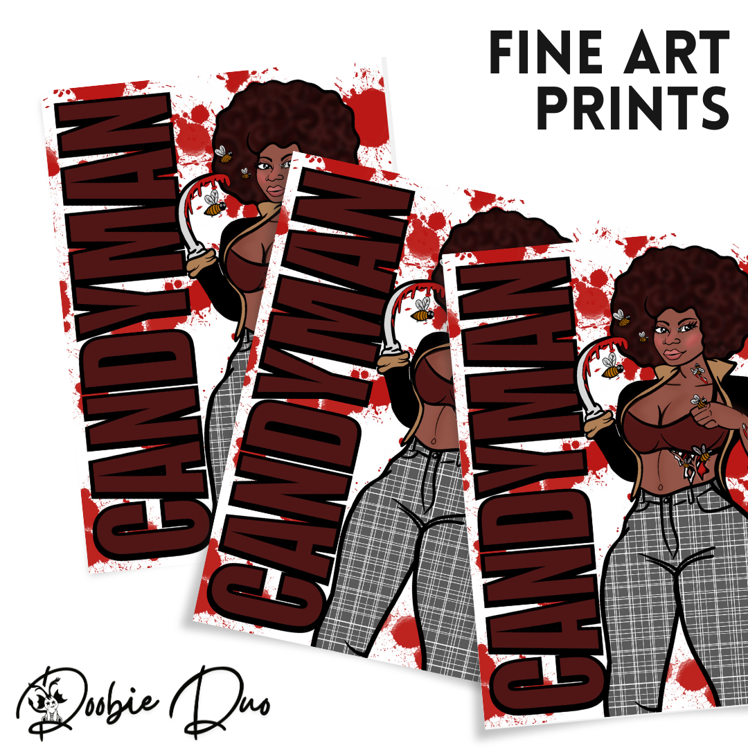 Candyman Wall Art Print- By Doobie Duo