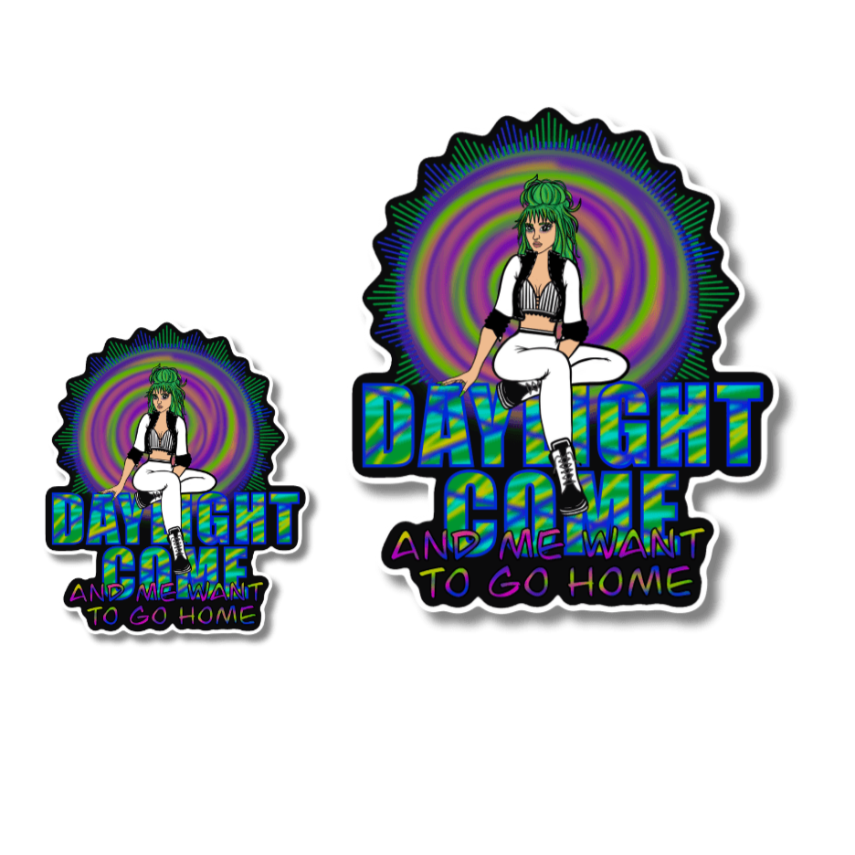 Beetlejuice-Inspired Sticker - Uniquely Designs By Doobie Duo - Doobie Duo