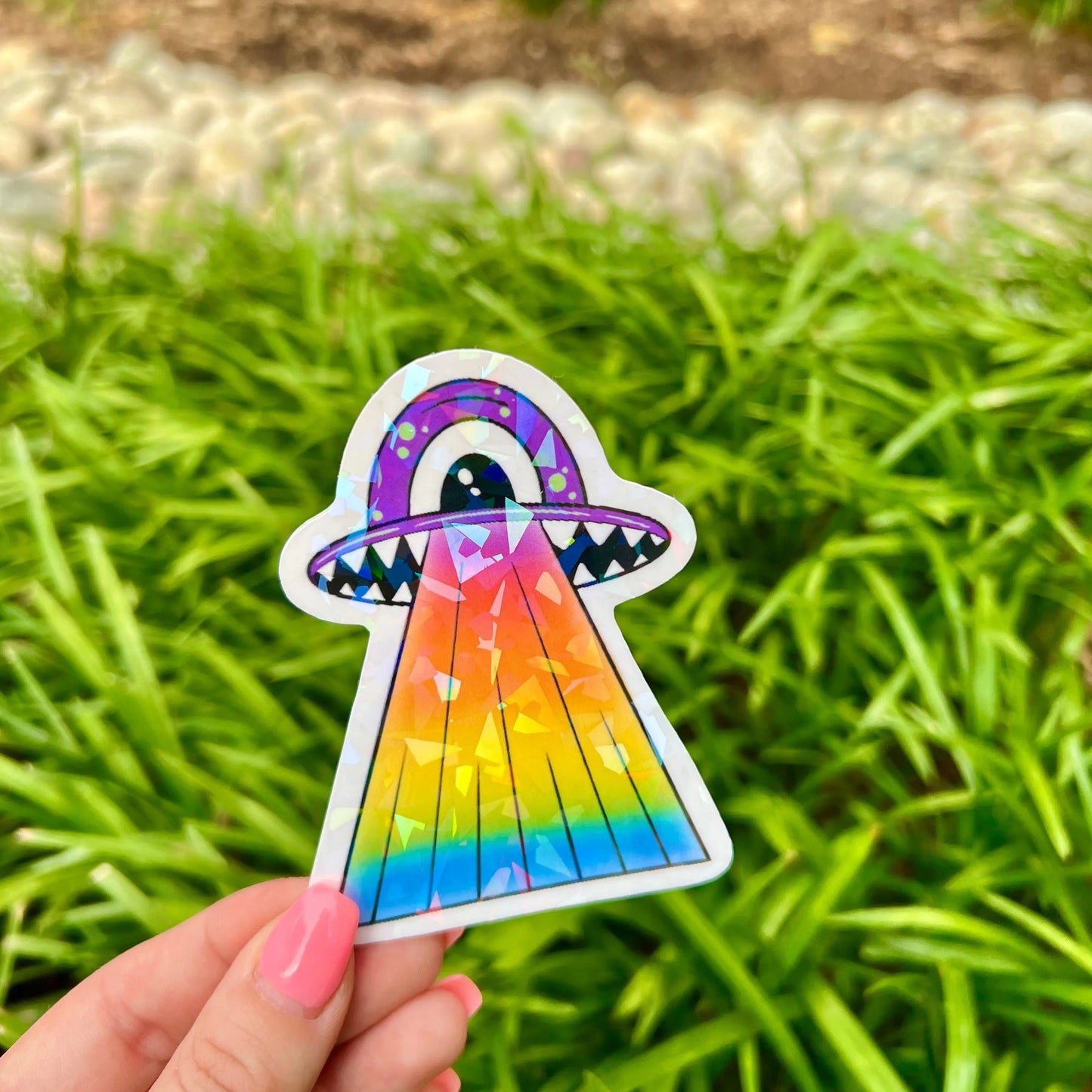 Space Ship Sticker – Galactic Adventure Collection - Doobie Duo