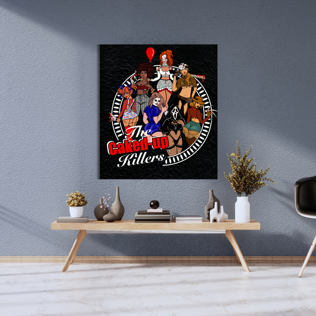Caked Up Killers Fine Art Print- By Doobie Duo