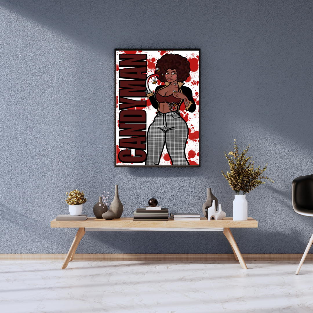 Candyman Wall Art Print- By Doobie Duo