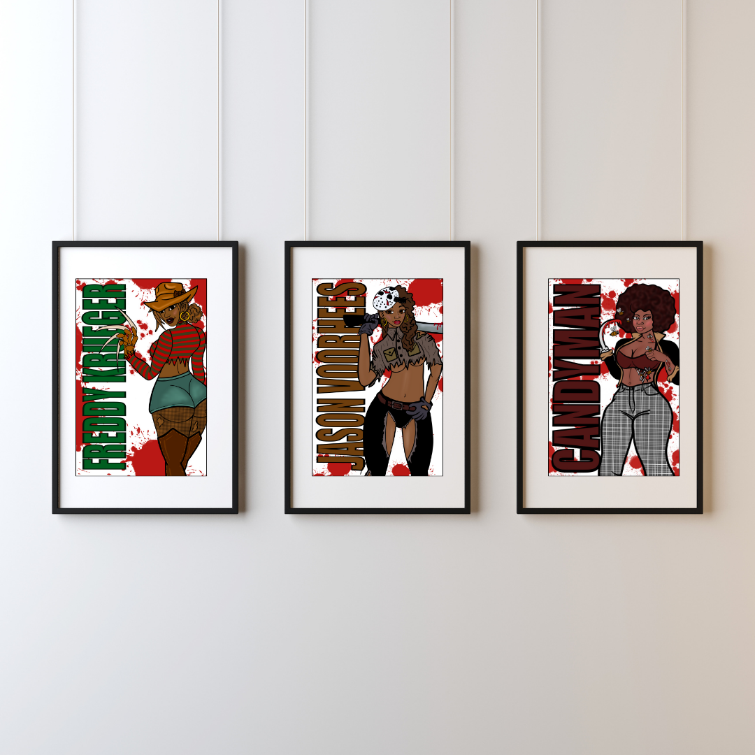 Candyman Wall Art Print- By Doobie Duo