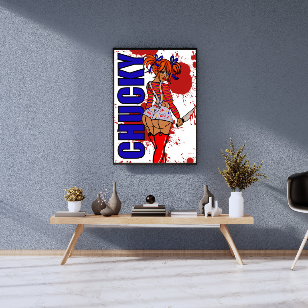 Chucky Fine Art Print- By Doobie Duo