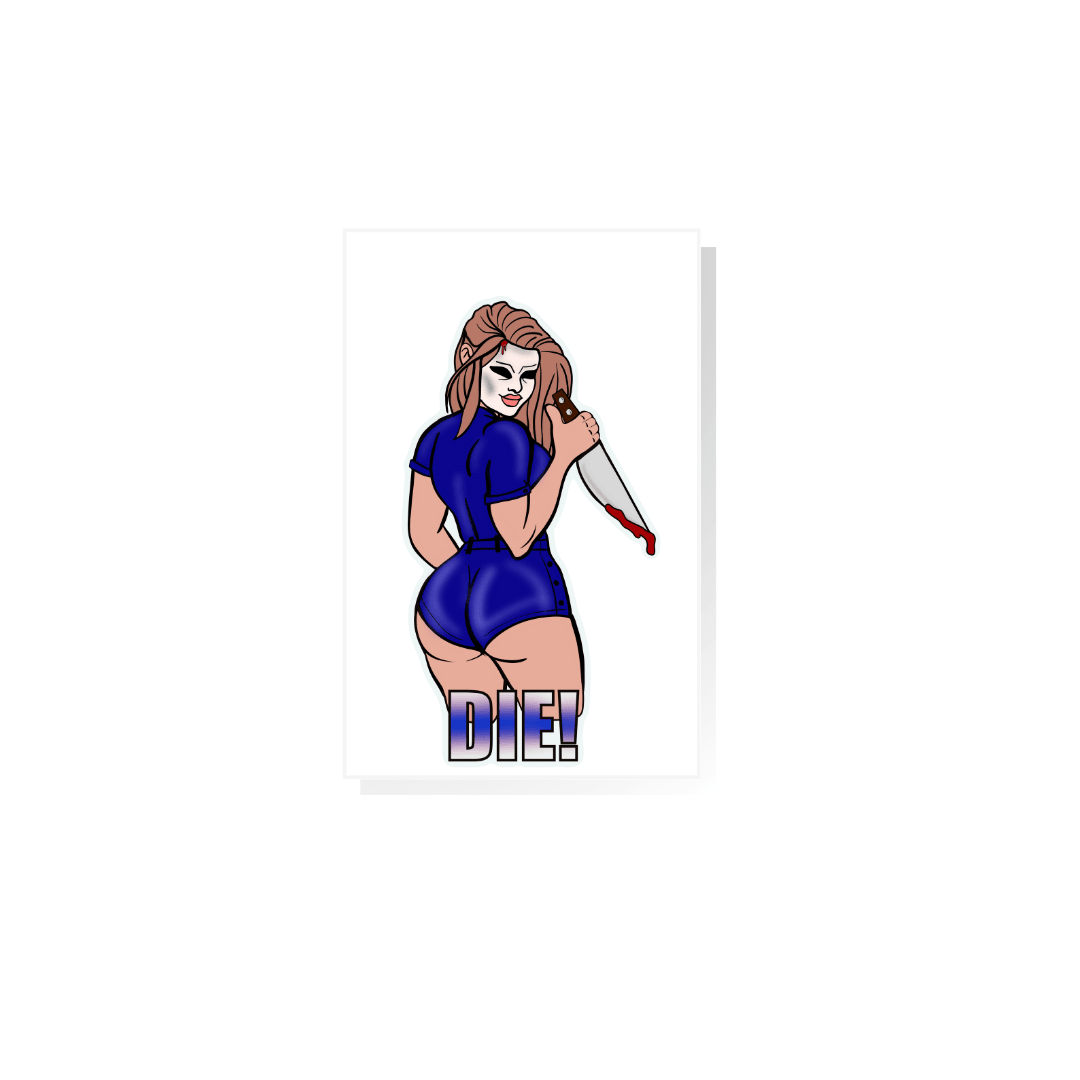 The Caked Up Killers UV DTF Decals – Decorative Stickers Collection - Doobie Duo