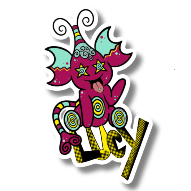 Doobie and The Gang Sticker – Fun Crew Collection - Doobie Duo