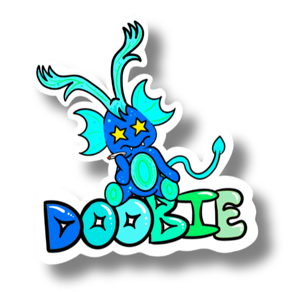 Doobie and The Gang Sticker – Fun Crew Collection - Doobie Duo