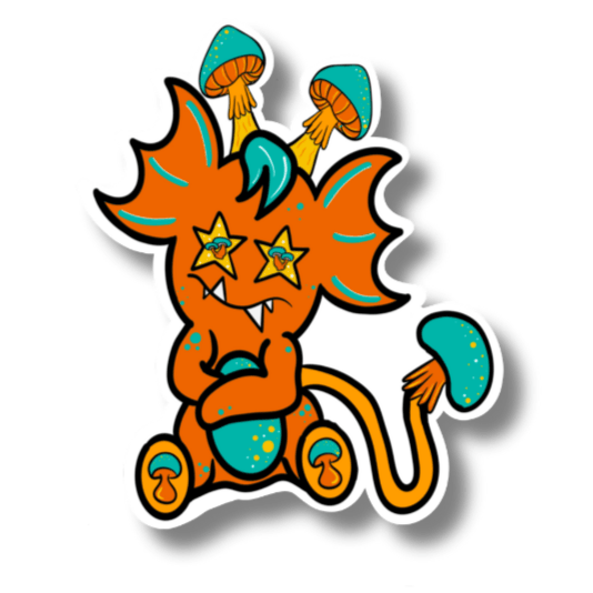Doobie and The Gang Sticker – Fun Crew Collection - Doobie Duo