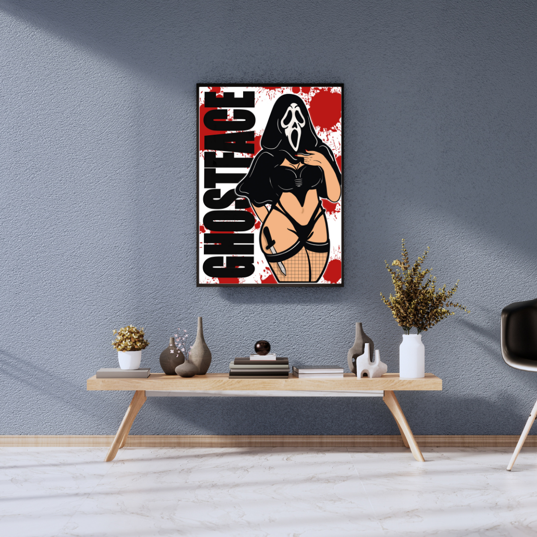 Ghostface Art Print By Doobie Duo