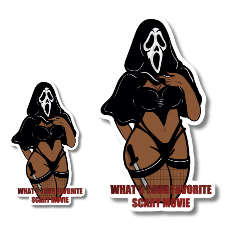The Caked Up Killers 2.0 Sticker – Ultimate Spooky Chic Collection - Doobie Duo