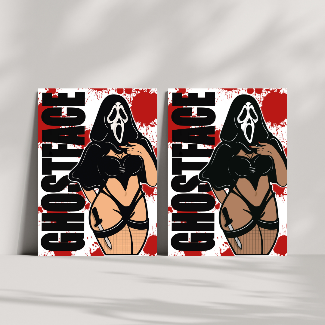 Ghostface Art Print By Doobie Duo