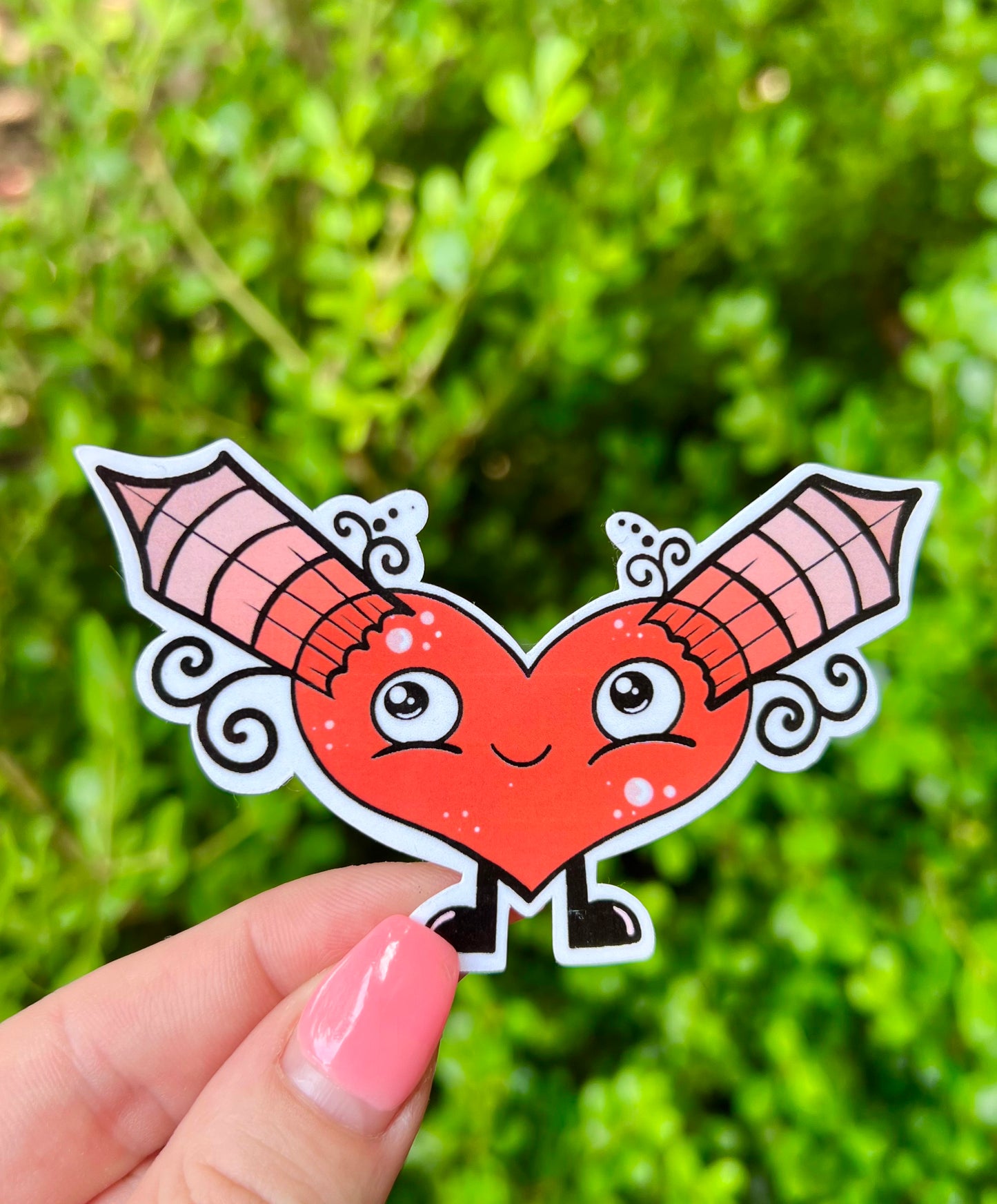 Crystal Hearts Sticker – Shimmering Love Collection - Doobie Duo