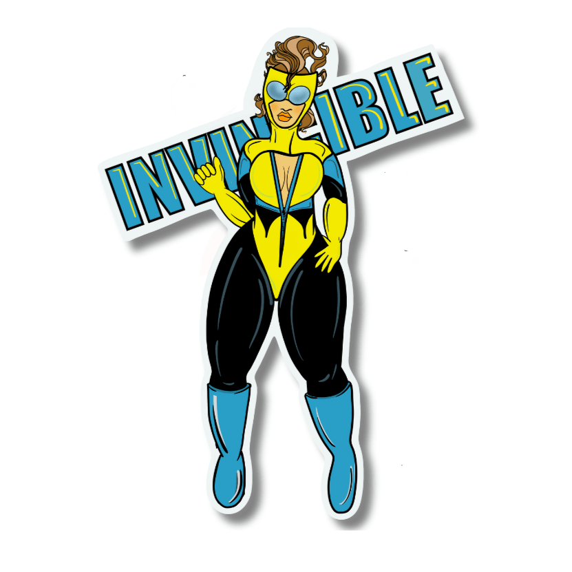 Invincible Recreated Sticker – Heroic Legends Collection - Doobie Duo