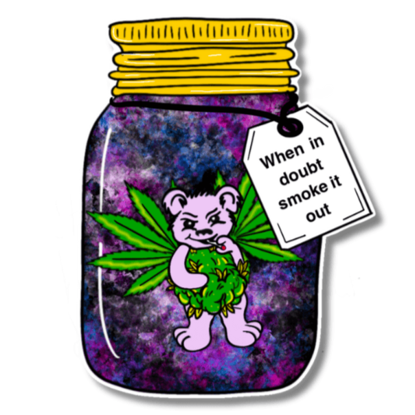 Bud Bear Stickers – Bright Moments Collection - Doobie Duo