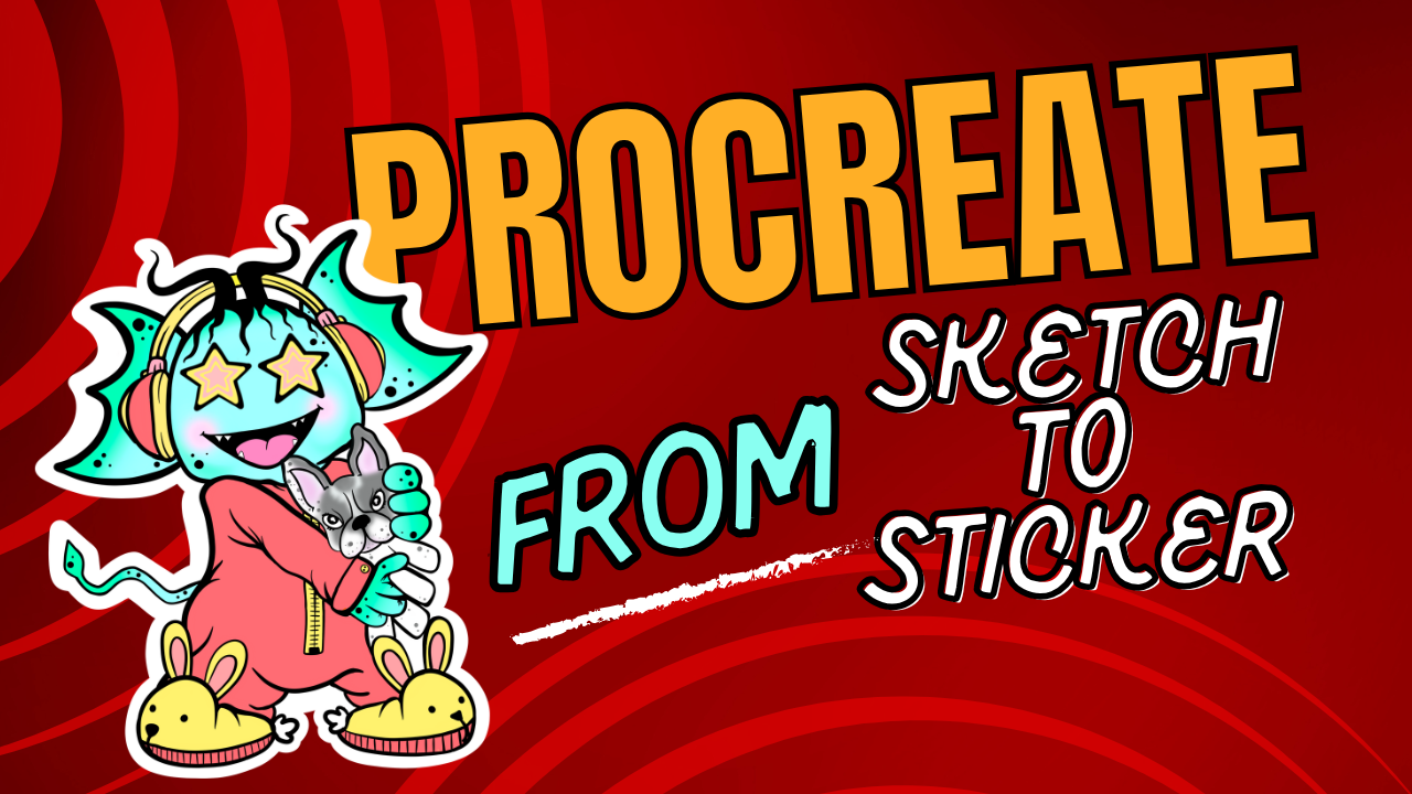 Load video: From Sketch to Sticker: The Journey of a Doobie Duo Design