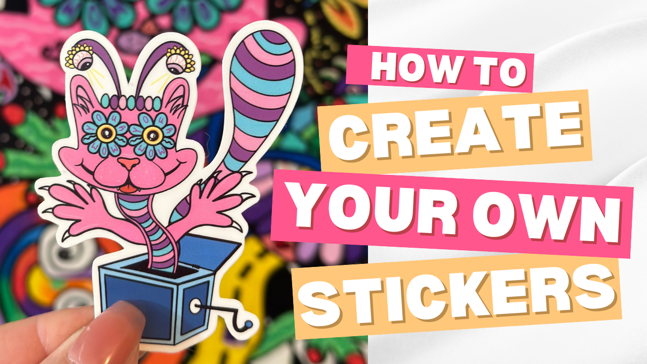 Load video: Behind the Scenes: Discover How to Make and Print Stickers with Doobie Duo!- Feb 11, 2025