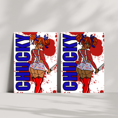  Chucky Fine Art Print- By Doobie Duo