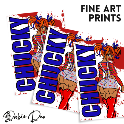  Chucky Fine Art Print- By Doobie Duo