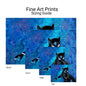 Black Panther Fine Art Print- In the Night Sky - Doobie Duo