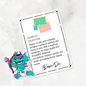 Cupid Doobie and Friends Sticker & Magnet Collectors Set - Doobie Duo