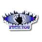 Eye Fuck You Sticker – Bold Expression Collection - Doobie Duo