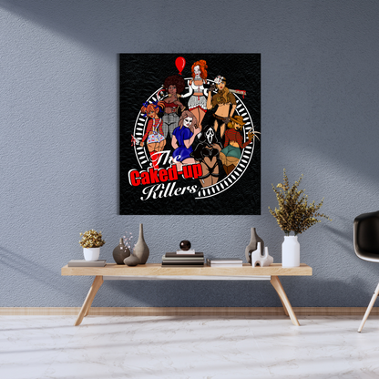 Caked Up Killers Fine Art Print- By Doobie Duo