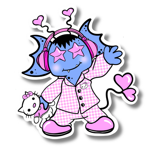 Carl-Doobie and Friends Sticker & Magnet Collectors - Doobie Duo