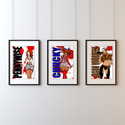  Chucky Fine Art Print- By Doobie Duo
