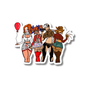 The Caked Up Killers Sticker – Spooky Chic Collection - Doobie Duo