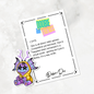 Ops-Doobie and Friends Sticker & Magnet Collectors - Doobie Duo