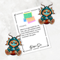 Miami-Doobie and Friends Sticker & Magnet Collectors Set - Doobie Duo