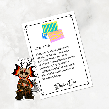 Kratos-Doobie and Friends Sticker & Magnet Collectors - Doobie Duo