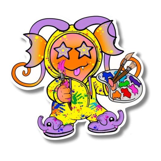 Doodles-Doobie and Friends Sticker & Magnet Collectors Set - Doobie Duo