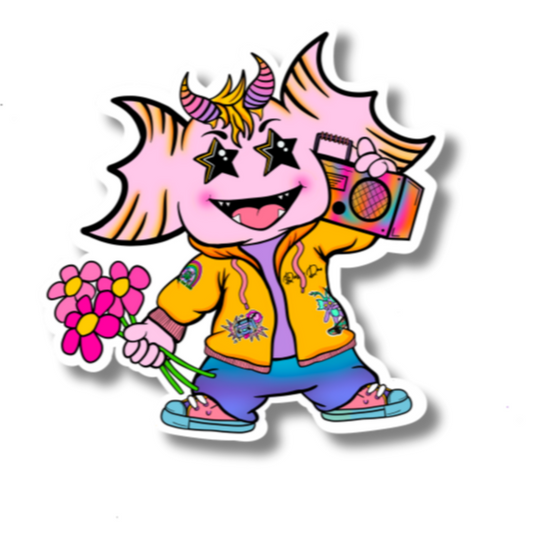 Dubs-Doobie and Friends Sticker & Magnet Collectors - Doobie Duo
