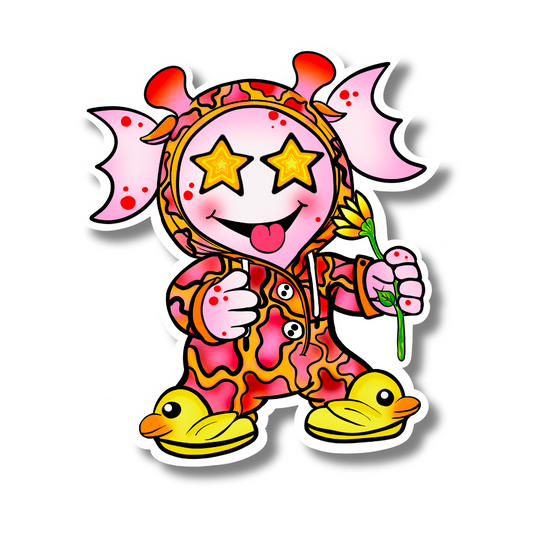 Ducky-Doobie and Friends Sticker & Magnet Collectors - Doobie Duo