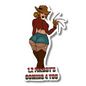 The Caked Up Killers Sticker – Spooky Chic Collection - Doobie Duo