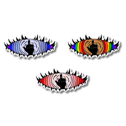 Eye Sticker – Bold Expression Collection - Doobie Duo
