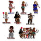 The Caked Up Killers 2.0 Sticker – Ultimate Spooky Chic Collection - Doobie Duo