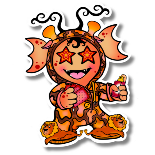 Gamby-Doobie and Friends Sticker & Magnet Collectors - Doobie Duo