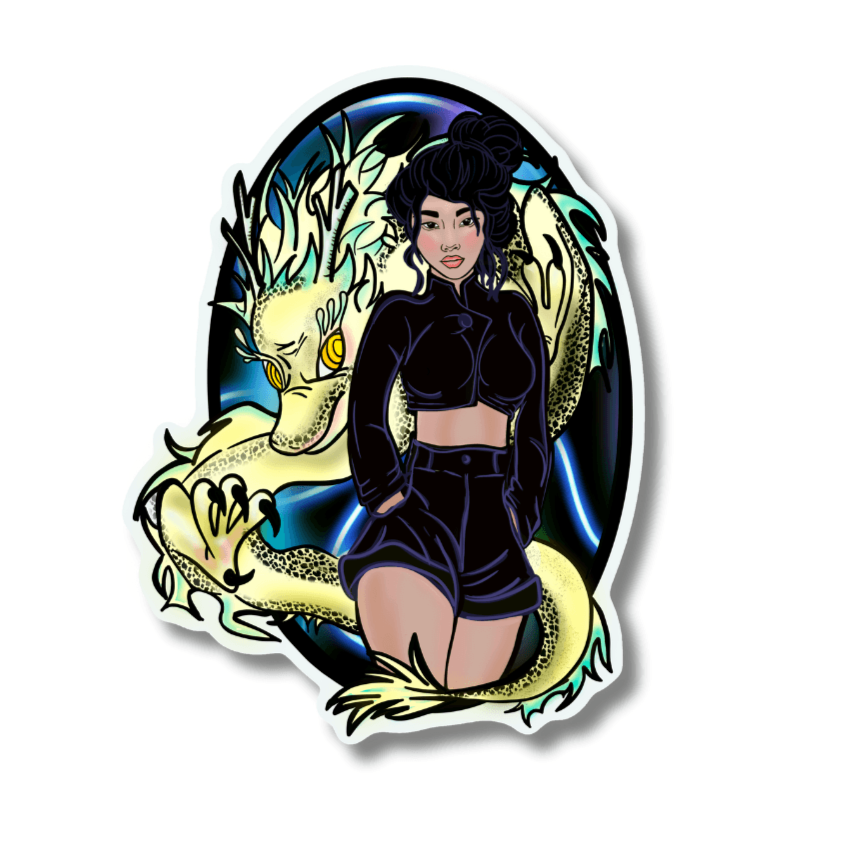 Anime Gojo Recreated Sticker – Anime Legends Collection - Doobie Duo