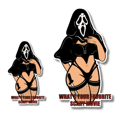 The Caked Up Killers Sticker – Spooky Chic Collection - Doobie Duo