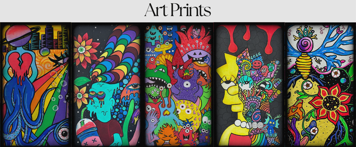 Home page Banner show casing Doobie duo Art Print