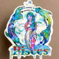 Pisces Holographic Sticker – Zodiac Glow Collection - Doobie Duo