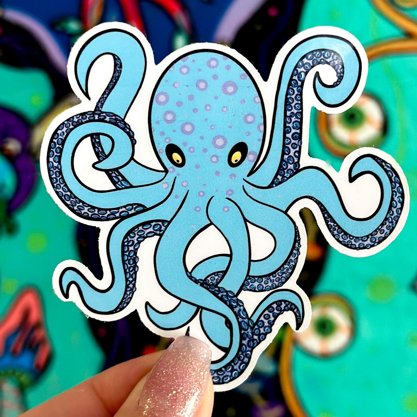 Octopus Sticker – Ocean Wonders Collection - Doobie Duo
