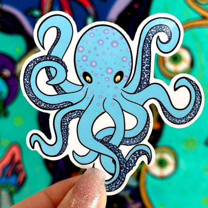 Octopus Sticker – Ocean Wonders Collection - Doobie Duo