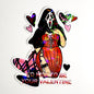 Ghostface Valentine Sticker - Doobie Duo