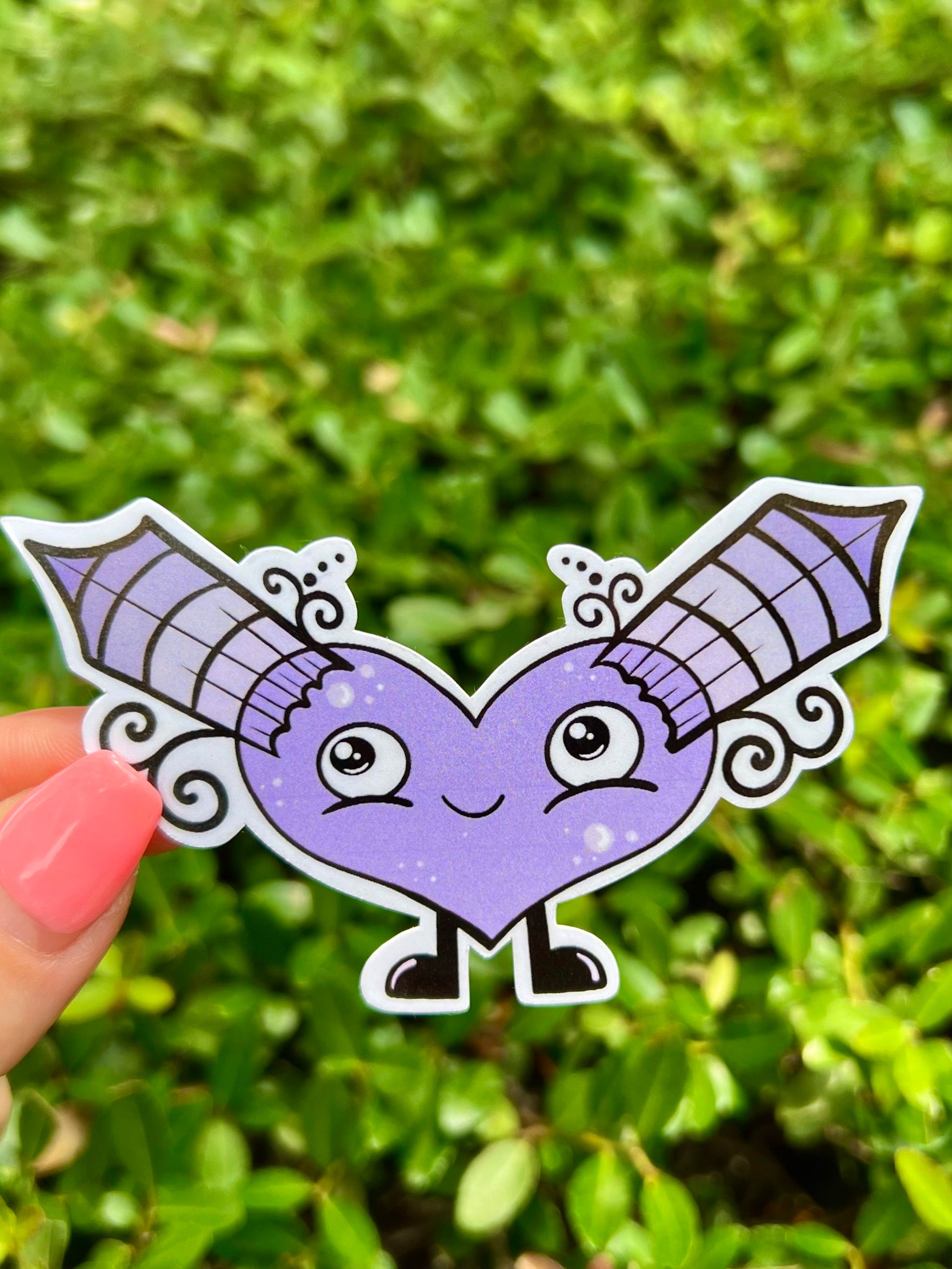 Crystal Hearts Sticker – Shimmering Love Collection - Doobie Duo