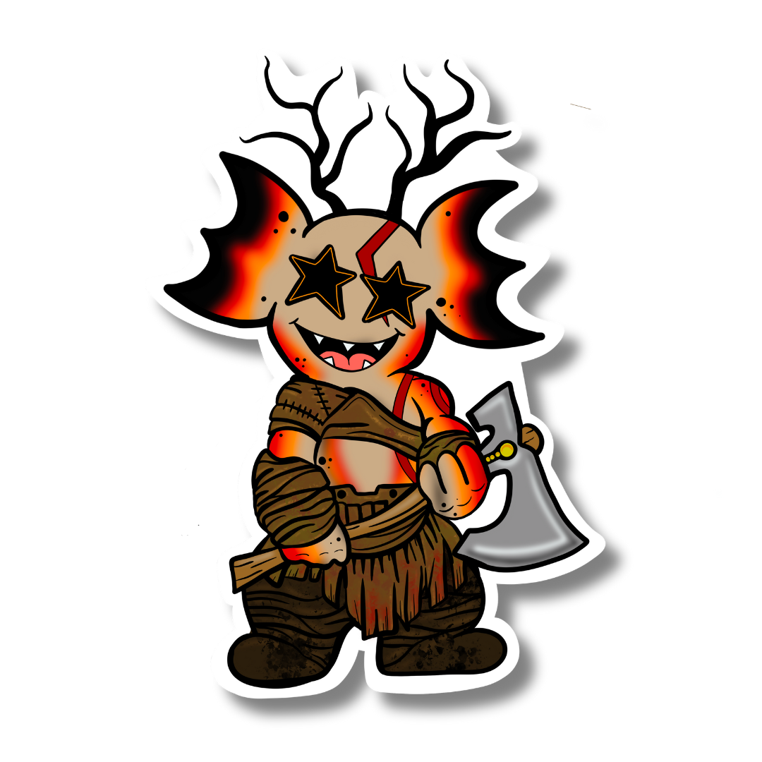Kratos-Doobie and Friends Sticker & Magnet Collectors - Doobie Duo